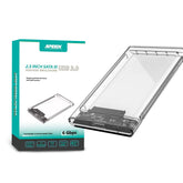 SPEEDX HD-2025U3 HDD CRYSTAL CASE 2.5 INCH 3.0